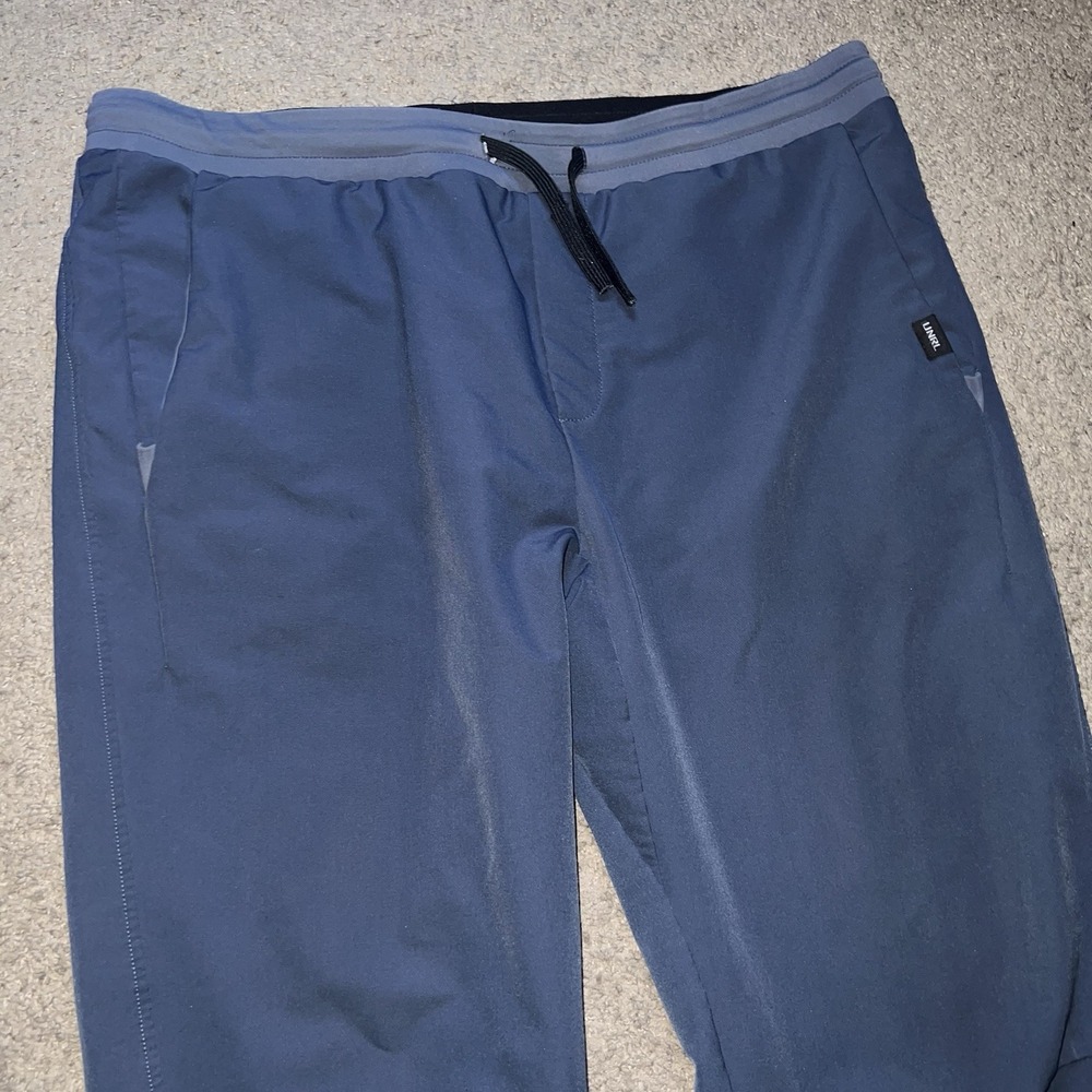 UNRL Apex Jogger Pants Mens XL Blue Performance Tapered Stretch Leg